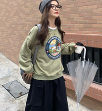 画像をギャラリービューアに読み込む, 【50%オフ】チーズケーキを買いに行く日のグラフィックスウェット_N1531