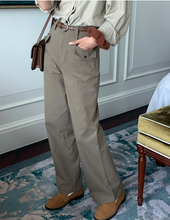 画像をギャラリービューアに読み込む, 【40%オフ】おしゃれな彼に褒められたフラップポケットストレートパンツ_N1559