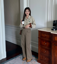 画像をギャラリービューアに読み込む, 【40%オフ】おしゃれな彼に褒められたフラップポケットストレートパンツ_N1559