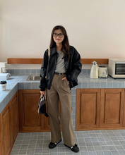画像をギャラリービューアに読み込む, 【40%オフ】おしゃれな彼に褒められたフラップポケットストレートパンツ_N1559