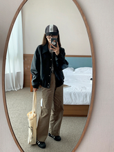 画像をギャラリービューアに読み込む, 【40%オフ】おしゃれな彼に褒められたフラップポケットストレートパンツ_N1559