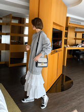 画像をギャラリービューアに読み込む, パスタランチを食べる日の裾ティアードスウェットワンピース_N1613