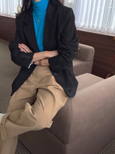 画像をギャラリービューアに読み込む, 休日に図書館へ行く女の子のテーラードオーバージャケット_N2113