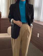 画像をギャラリービューアに読み込む, 休日に図書館へ行く女の子のテーラードオーバージャケット_N2113