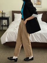 画像をギャラリービューアに読み込む, 休日に図書館へ行く女の子のテーラードオーバージャケット_N2113