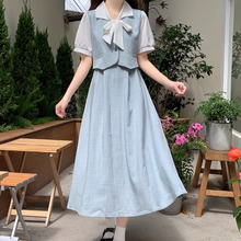 画像をギャラリービューアに読み込む, 秘密の庭園で出会ったあの子のリボンタイワンピース_N2212