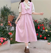 画像をギャラリービューアに読み込む, 秘密の庭園で出会ったあの子のリボンタイワンピース_N2212