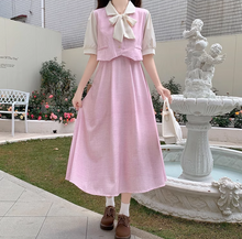 画像をギャラリービューアに読み込む, 秘密の庭園で出会ったあの子のリボンタイワンピース_N2212