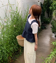 画像をギャラリービューアに読み込む, おしゃれなあの子が着ていたバックリボンビスチェトップス_N2672