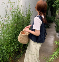 画像をギャラリービューアに読み込む, おしゃれなあの子が着ていたバックリボンビスチェトップス_N2672