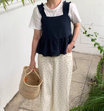 画像をギャラリービューアに読み込む, おしゃれなあの子が着ていたバックリボンビスチェトップス_N2672