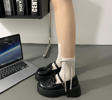 画像をギャラリービューアに読み込む, 喫茶店のマスターと仲良しなあの子のポイントリボンメリージェーンシューズ_N3228