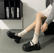 画像をギャラリービューアに読み込む, 喫茶店のマスターと仲良しなあの子のポイントリボンメリージェーンシューズ_N3228