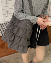 画像をギャラリービューアに読み込む, コットンキャンディーが好きな女の子のフリルトートバッグ_N3487