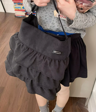 画像をギャラリービューアに読み込む, コットンキャンディーが好きな女の子のフリルトートバッグ_N3487