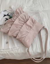 画像をギャラリービューアに読み込む, コットンキャンディーが好きな女の子のフリルトートバッグ_N3487