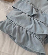 画像をギャラリービューアに読み込む, コットンキャンディーが好きな女の子のフリルトートバッグ_N3487