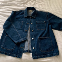 画像をギャラリービューアに読み込む, オシャレな彼に貸してもらったオーバーサイズデニムジャケット_N3493