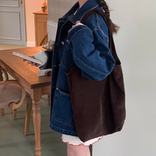 画像をギャラリービューアに読み込む, オシャレな彼に貸してもらったオーバーサイズデニムジャケット_N3493