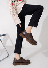 画像をギャラリービューアに読み込む, 年下の彼とディズニーに行く日の厚底レースアップシューズ _K0013