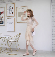 画像をギャラリービューアに読み込む, パリのカフェテラスでクロワッサンの香りに包まれた朝の厚底サンダル_K0029