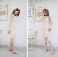 画像をギャラリービューアに読み込む, パリのカフェテラスでクロワッサンの香りに包まれた朝の厚底サンダル_K0029