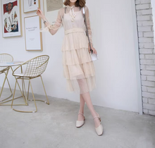 画像をギャラリービューアに読み込む, パリのカフェテラスでクロワッサンの香りに包まれた朝の厚底サンダル_K0029