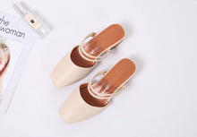 画像をギャラリービューアに読み込む, パリのカフェテラスでクロワッサンの香りに包まれた朝の厚底サンダル_K0029