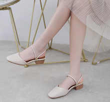 画像をギャラリービューアに読み込む, パリのカフェテラスでクロワッサンの香りに包まれた朝の厚底サンダル_K0029