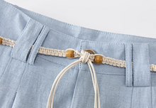 画像をギャラリービューアに読み込む, 南国の楽園で心をほどくような心地よさのワイドパンツ_K0057