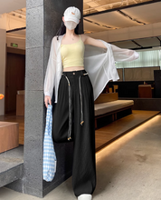 画像をギャラリービューアに読み込む, 南国の楽園で心をほどくような心地よさのワイドパンツ_K0057