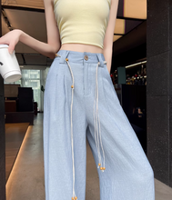 画像をギャラリービューアに読み込む, 南国の楽園で心をほどくような心地よさのワイドパンツ_K0057