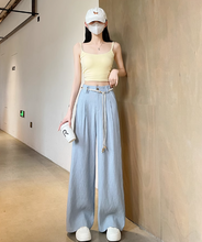 画像をギャラリービューアに読み込む, 南国の楽園で心をほどくような心地よさのワイドパンツ_K0057