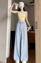 画像をギャラリービューアに読み込む, 南国の楽園で心をほどくような心地よさのワイドパンツ_K0057