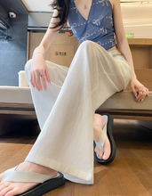 画像をギャラリービューアに読み込む, 南国の楽園で心をほどくような心地よさのワイドパンツ_K0057