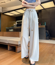 画像をギャラリービューアに読み込む, 南国の楽園で心をほどくような心地よさのワイドパンツ_K0057