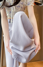 画像をギャラリービューアに読み込む, 南国の楽園で心をほどくような心地よさのワイドパンツ_K0057