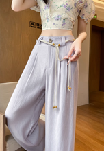 画像をギャラリービューアに読み込む, 南国の楽園で心をほどくような心地よさのワイドパンツ_K0057