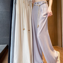 画像をギャラリービューアに読み込む, 南国の楽園で心をほどくような心地よさのワイドパンツ_K0057
