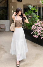 画像をギャラリービューアに読み込む, 花屋の前で買うか迷ったブーケと同じ色をした午後のプリーツスカート_K0062