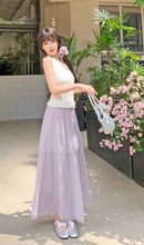 画像をギャラリービューアに読み込む, 花屋の前で買うか迷ったブーケと同じ色をした午後のプリーツスカート_K0062