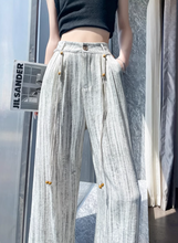 画像をギャラリービューアに読み込む, 真夏の風が肌をすり抜けるような軽やかワイドパンツ_K0067