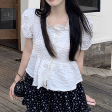 画像をギャラリービューアに読み込む, ハワイのコンドミニアムで過ごす朝にぴったりのブラウス_K0076