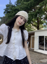 画像をギャラリービューアに読み込む, ハワイのコンドミニアムで過ごす朝にぴったりのブラウス_K0076