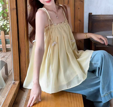 画像をギャラリービューアに読み込む, ビーチの屋台で飲むマンゴージュースみたいなキャミソール_K0093