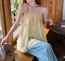 画像をギャラリービューアに読み込む, ビーチの屋台で飲むマンゴージュースみたいなキャミソール_K0093