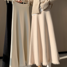 画像をギャラリービューアに読み込む, ニットの温度で優しく包まれる、アトリエ通いのスカート_K0134