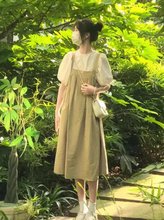 画像をギャラリービューアに読み込む, 夏の風に髪をなびかせ、彼と手を繋いだ木漏れ日デートワンピース_K0151