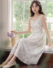 画像をギャラリービューアに読み込む, 丘の上の植物園で恋に落ちた少女のキャミワンピ_K0156