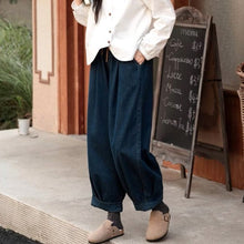 画像をギャラリービューアに読み込む, 読書家な彼女のハイウエストタックワイドバルーンデニム_N1723